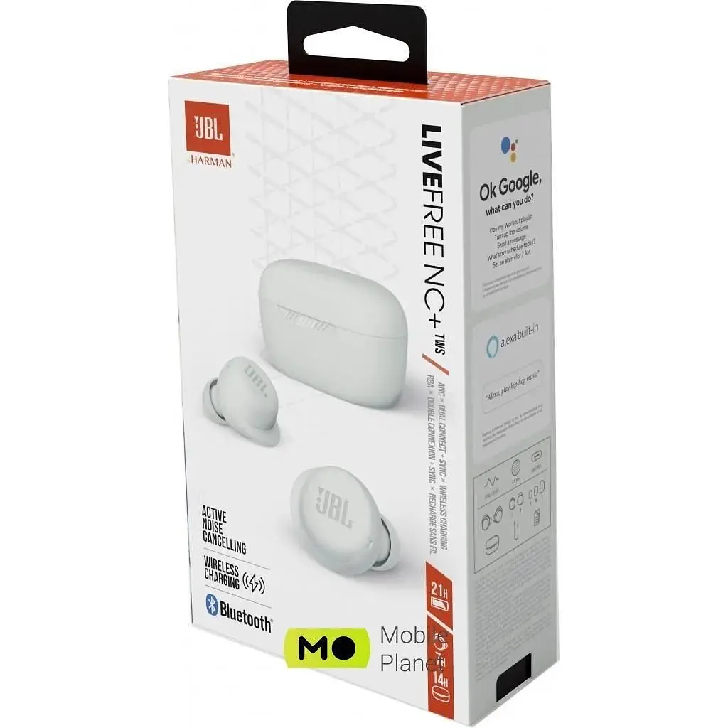Бездротові навушники JBL Live NC+ TWS (JBLLIVEFRNCPTWSW) білі - фото 4