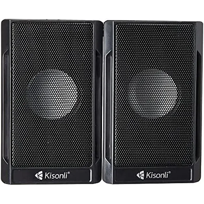 Колонки комп'ютерні Kisonli T-020 Чорні - фото 3