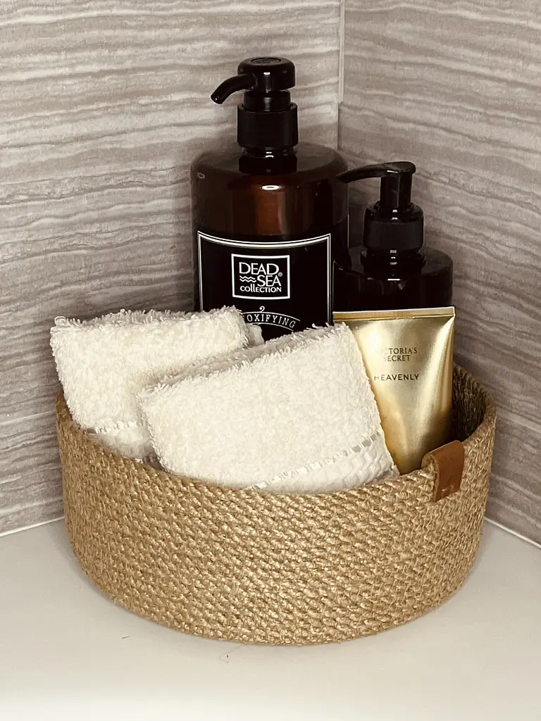 Кошик круглий для організації зберігання 33х15см - фото 3