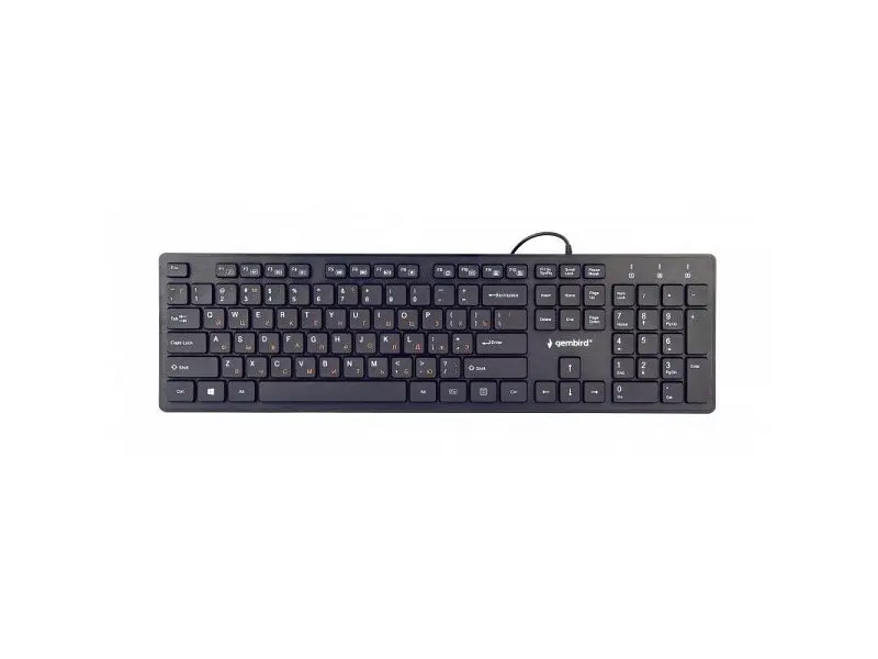 Клавіатура Gembird KB-MCH-03-UA Black USB UKR - фото 2