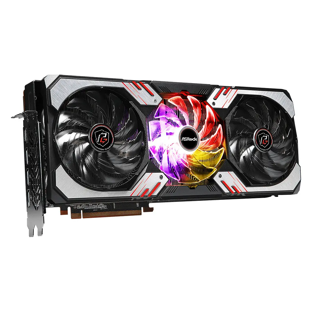 Відеокарта AsRock AMD Radeon RX 6800 XT 16Gb Phantom Gaming D (RX6800XT PGD 16GO) (GDDR6, 256 bit, PCI-E v4.0 x16) Б/в - фото 2