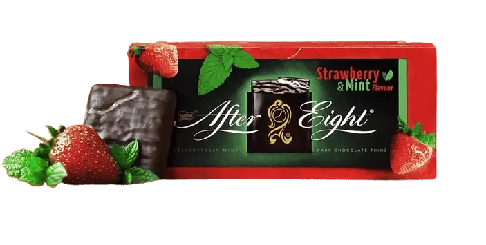 Шоколадні цукерки Nestle After Eight Strawberry Mint 200г - фото 2