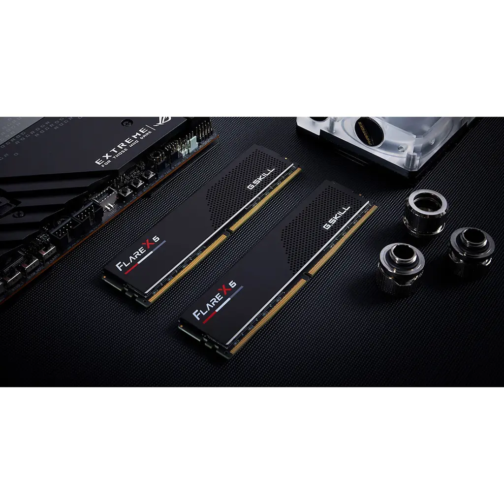 Модуль пам'яті для комп'ютера DDR5 32GB (2x16GB) 6000 MHz Ripjaws S5 G.Skill (F5-6000J3040F16GX2-RS5K) - фото 5
