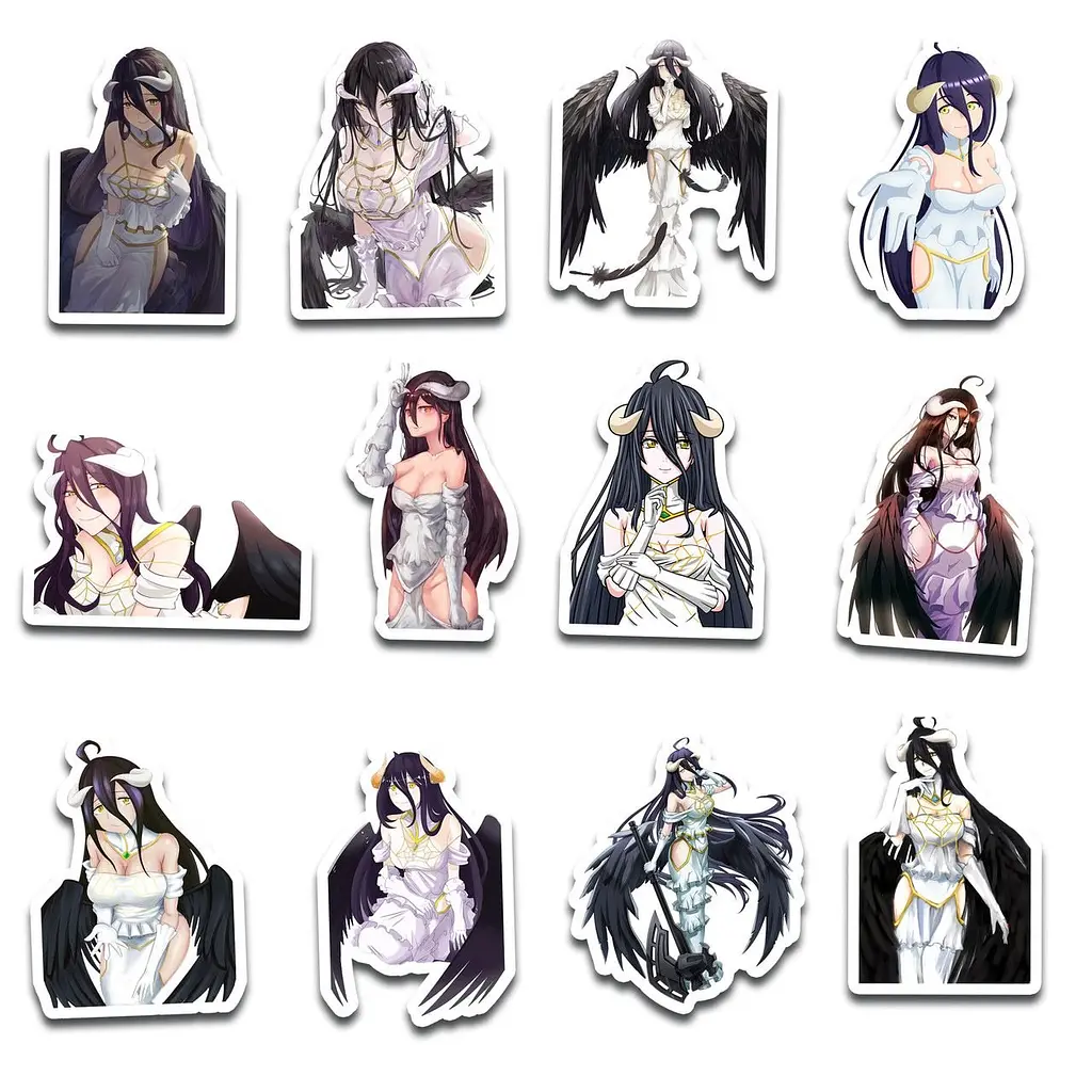 Стикерпак GeekLand Overlord Albedo 45 штук (SP OA 01) - фото 5