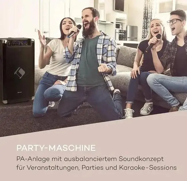 Мобильная акустическая система Auna 120 PA (10032290) - фото 9