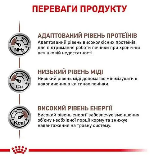 Сухой корм для взрослых собак Royal Canin Hepatic при заболеваниях печени 12 кг - фото 2
