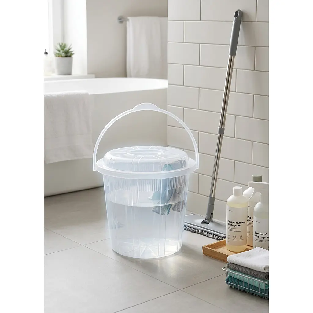 Відро Stars Plast прозорий 16 л (94338/проз) - фото 2