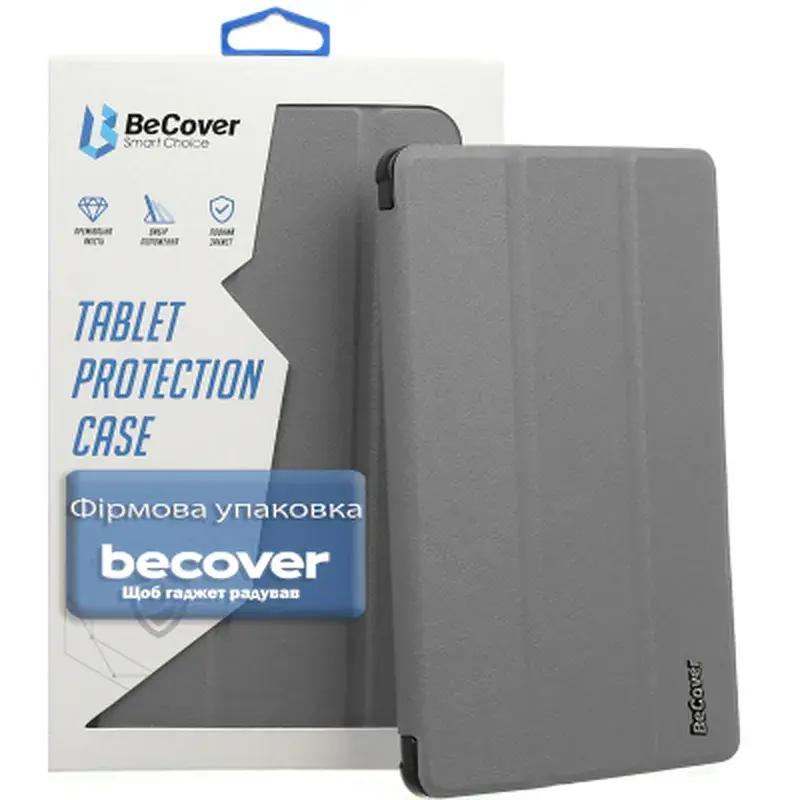Чохол до планшета BeCover Smart Case Samsung Galaxy Tab A11 Plus SM-X236B 11.0" Gray (714000) - фото 6