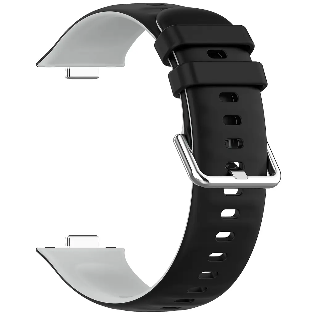Ремінець ArmorStandart для Huawei Watch Fit 3 / 4 / 4 Pro Black Grey (ARM89072) - фото 3