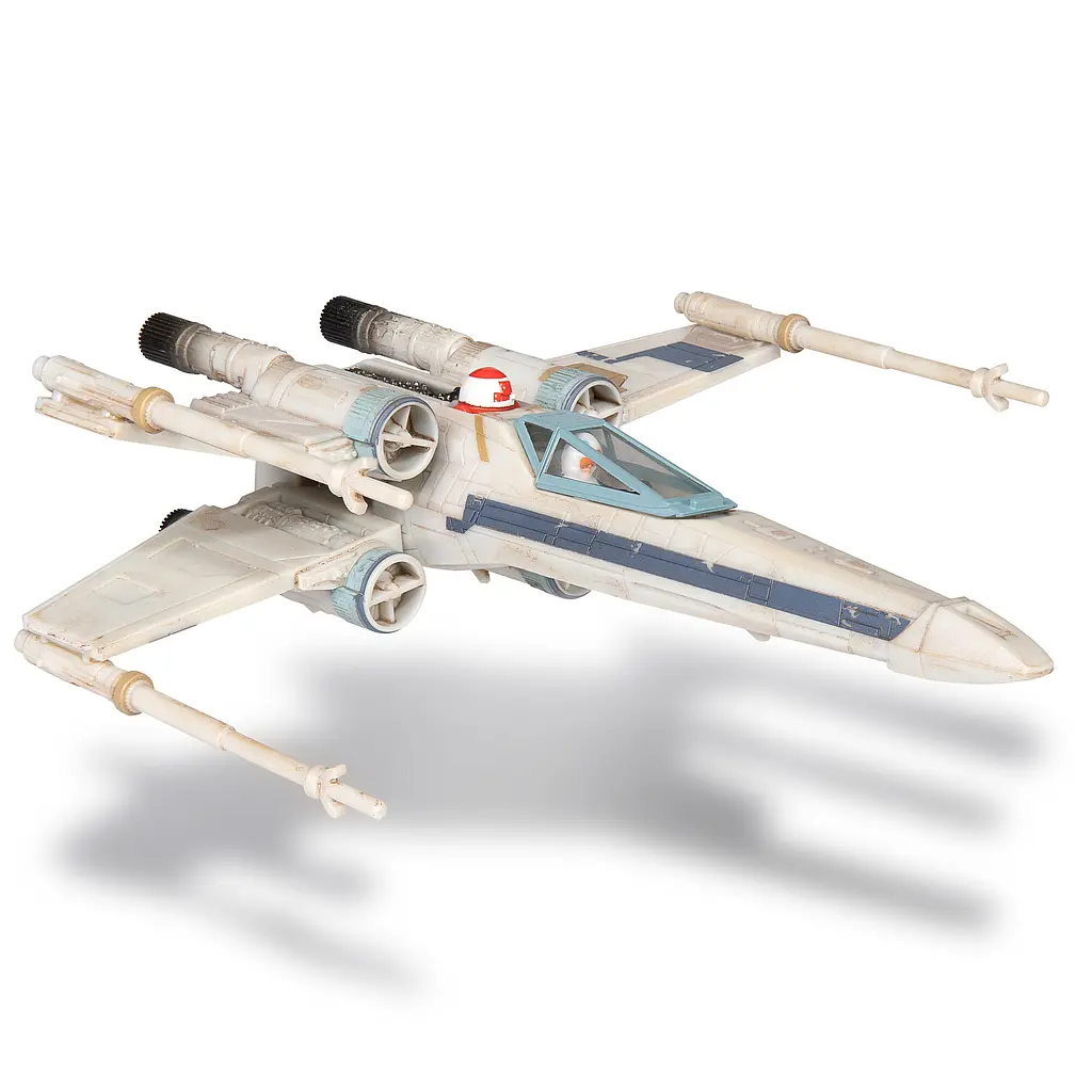 Ігрова колекційна фігурка Star Wars Medium Vehicle Транспорт та фігурка X-Wing Blue 1 + Antoc Merr det0018270 - фото 3