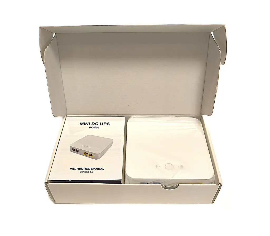 Міні ДБЖ для роутера DC UPS 7800 мАг, 5V/9V/12V, PoE 24V 0.6A, Li-ion 18650, захист OVP/OCP/SCP - фото 5