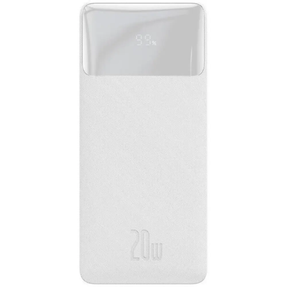 Зовнішній акумулятор Baseus Bipow 20000mAh (PPBD20K) білий - фото 2