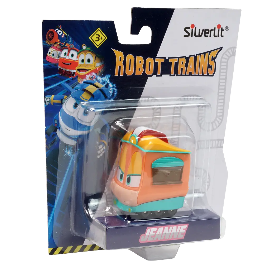 Паровозик Silverlit Robot Trains Джейн 6 см (80161) - фото 4