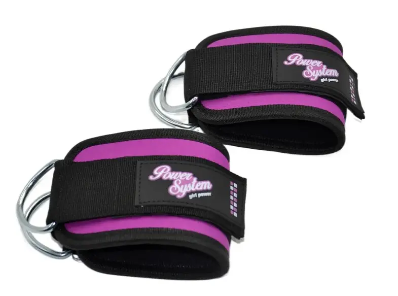 Манжети на щиколотку Power System PS-3450 Ankle Strap Gym Babe Purple (PS_3450_Purple) - фото 2