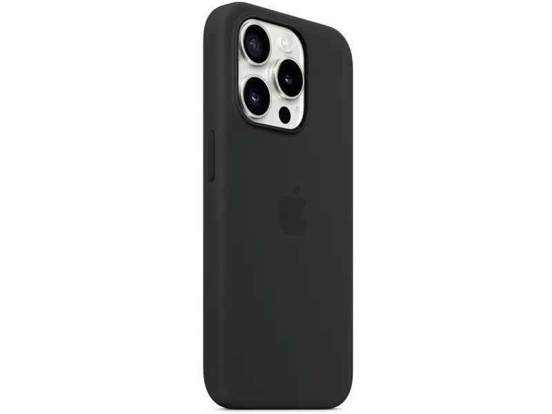 Чохол для смартфона Apple iPhone 15 Pro Silicone Case with MagSafe - Black (MT1A3) - фото 6