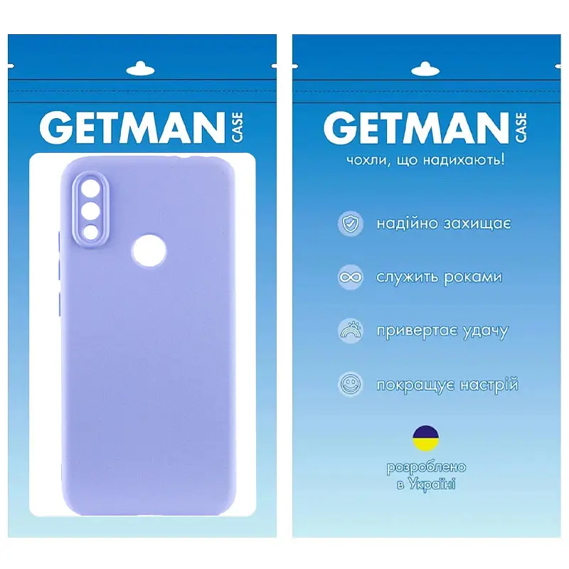 Чехол TPU Getman Liquid Silk Full Camera для Xiaomi Redmi Note 5 Pro / Note 5 (AI Dual Camera) Сиреневый / Dasheen - фото 5