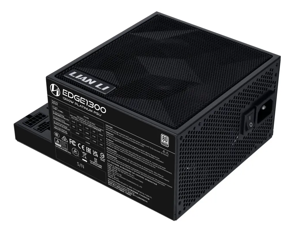 Блок питания Lian Li EDGE1300 Black (G9P.EG1300.BE00.EU) - фото 5