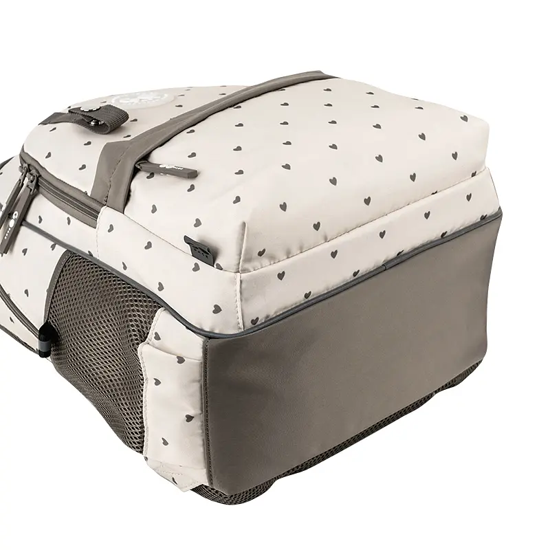 Рюкзак GoPack Education 182M Beige Polka Dots Бежевий (GO26-182M-3) - фото 8