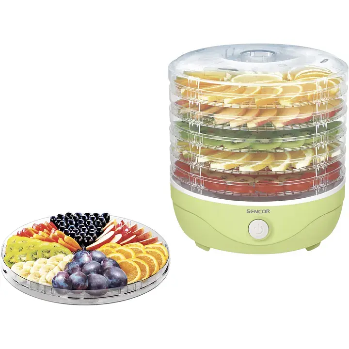 Сушарка для продуктів Sencor 250 Вт зелена (SFD757GG) - фото 4