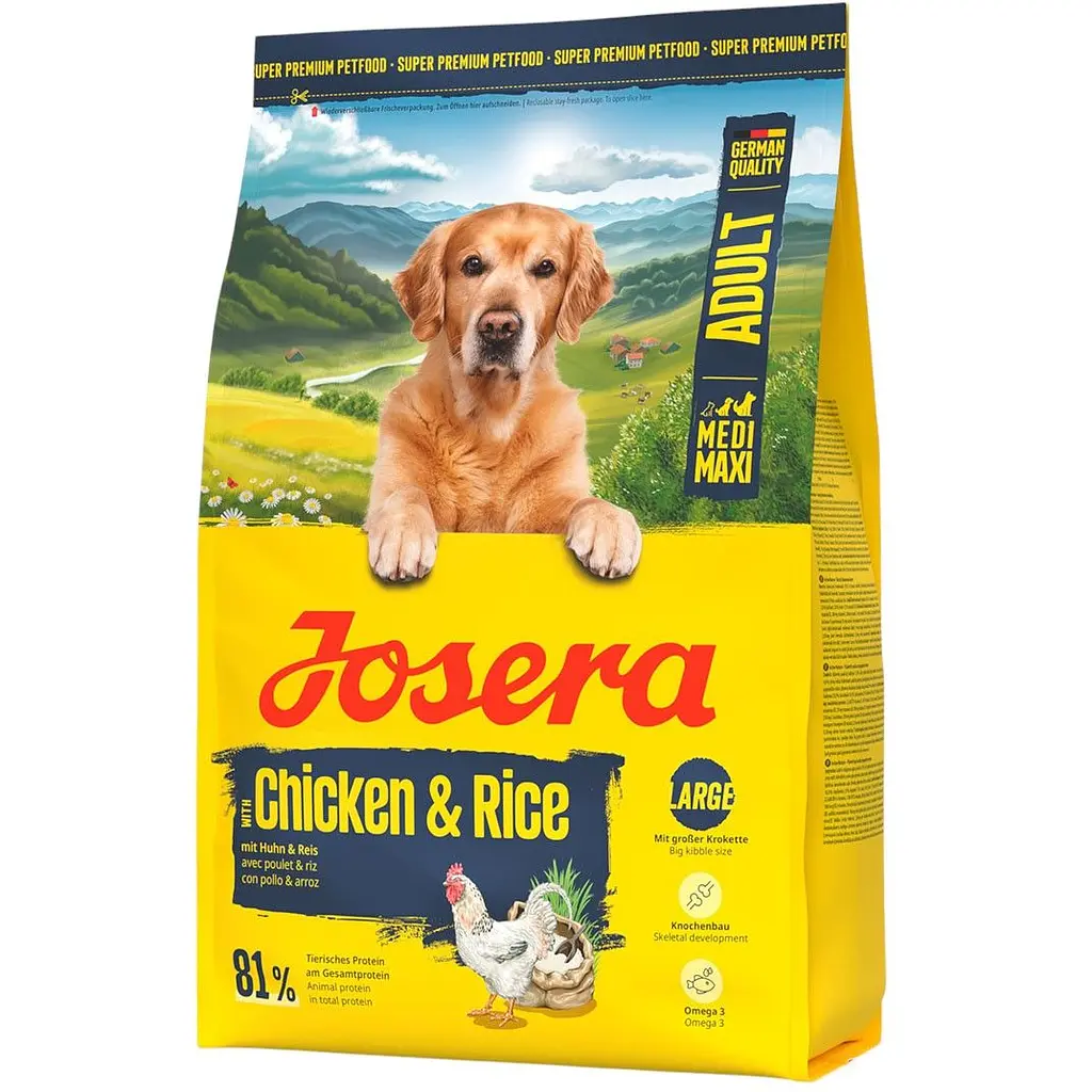 Сухий корм для собак Josera M/M Adult Chicken & Rice 3 кг - фото 2