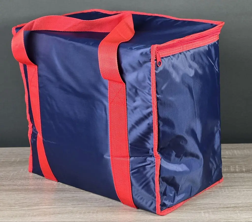 Термосумка Stenson Wanderlust R31039 35 л охолодження та збереження температури 44x23x28 см Синій - фото 3