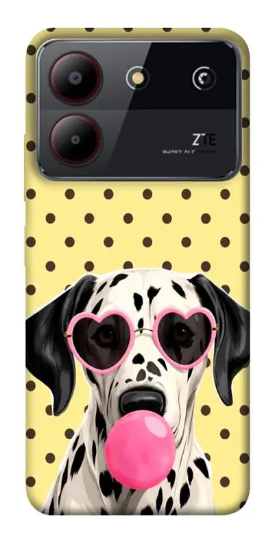 TPU чохол Demsky Pinky dolmatin для ZTE Blade A54 4G