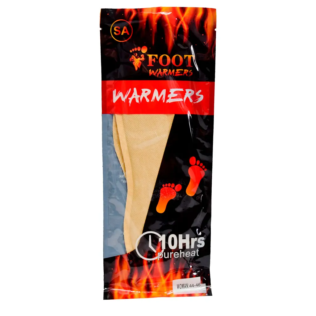 Термоустілки для взуття Heat Insoles HI-46, хімічні, розмір 44–46, діють до 10 годин - фото 4