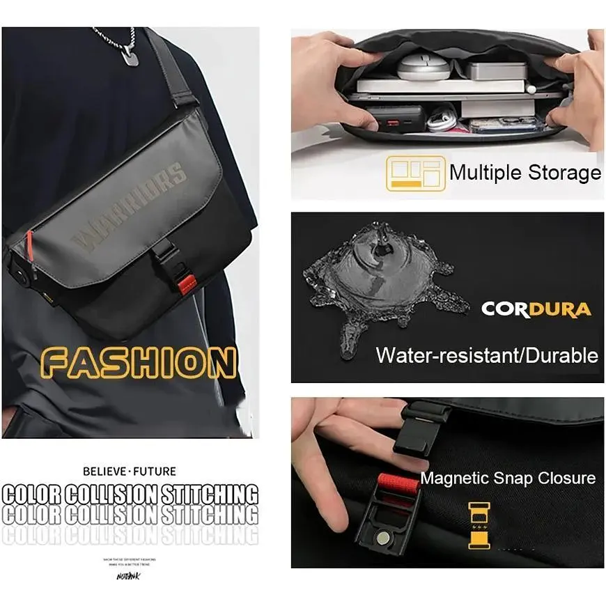 Наплічна сумка WiWU Warriors Message Bag X [143821] - фото 6