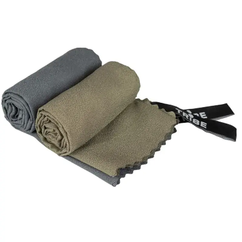 Туристичний рушник Tribe Bicycle Towel 60х120 L Olive (T-LC-0005-L-olive) - фото 3