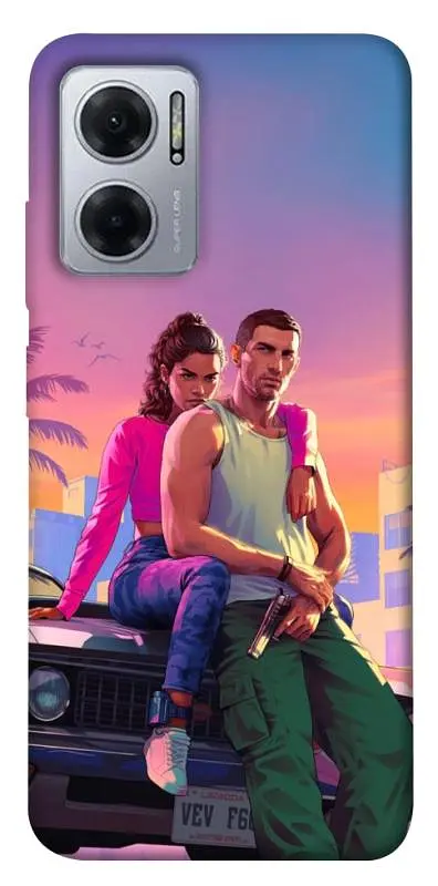 TPU чохол Demsky GTA VI Heroes для Xiaomi Redmi Note 11E