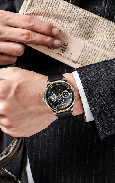 Смарт-часы Uwatch E23 Black 2 ремешка - фото 4
