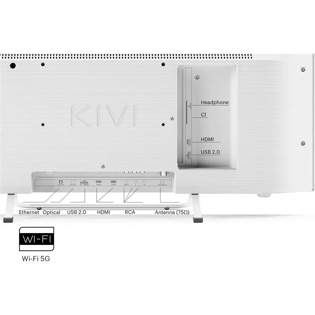 Телевизор Kivi F760Q 32'' LCD Full HD (32F760QW) [135109] - фото 8