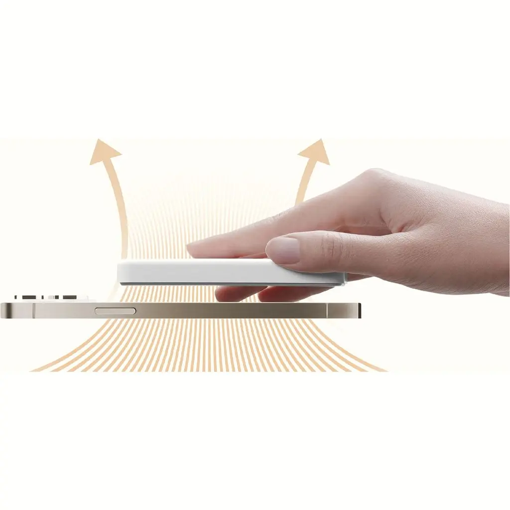 Зовнішній акумулятор Xiaomi Magnetic 5000mAh 10W White WPB0507 [125022] - фото 5