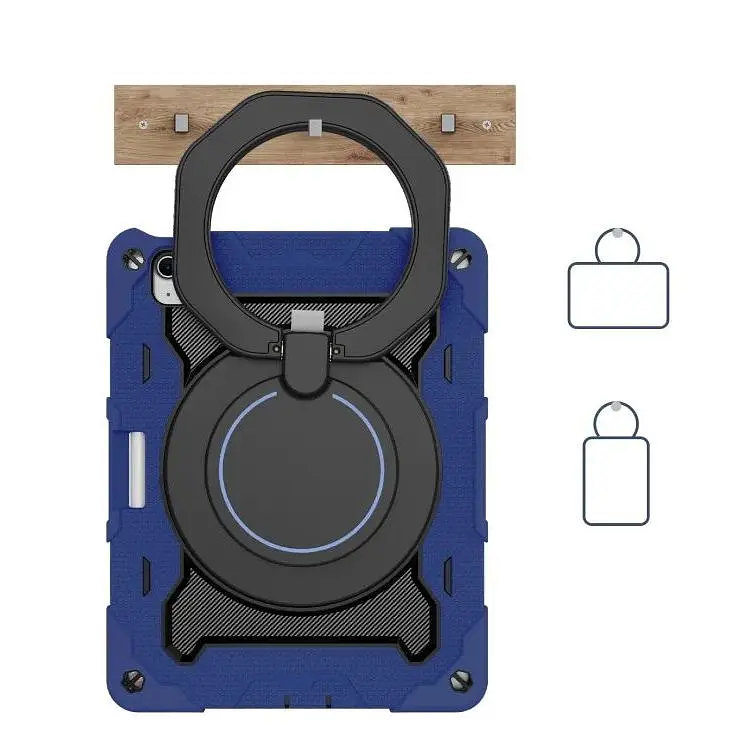 Чохол-підставка BeCover броньований протиударний для Apple iPad Air 11" M2/M3 2024/2025 Blue (711926) - фото 5