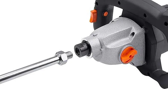 Строительный миксер Meister mrw1400-1 диаметр мешалки 120 мм скорость 0-760 об/мин 1400 Вт - фото 4