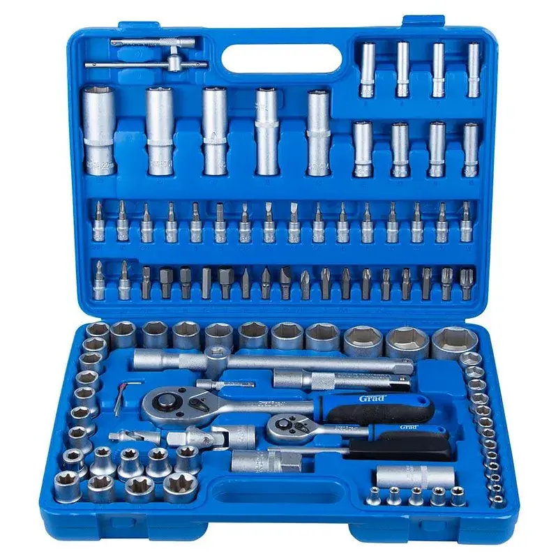 Набір насадок торцевих і біти 1/4", 1/2" 108 шт Start GRAD (6003205) - фото 2