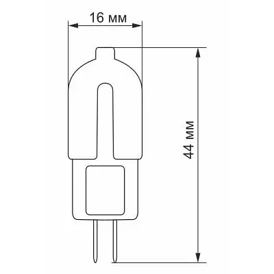 Лампочка Videx G4C 12V 2W G4 4100K (VL-G4C-02124) - фото 3