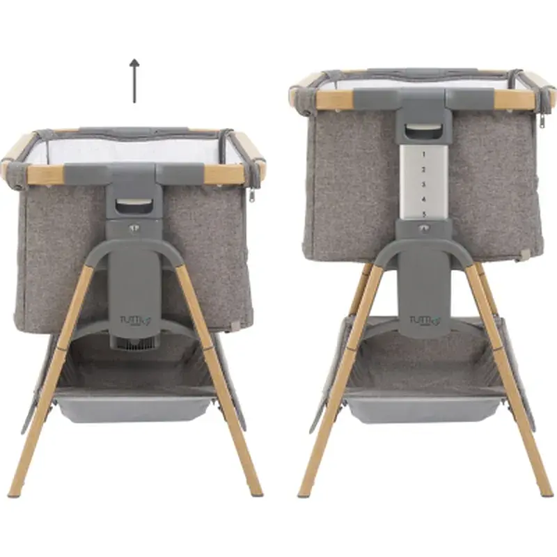 Ліжечко Tutti Bambini трансформер 2 в 1 CoZee XL light gray (211209/3590) - фото 2