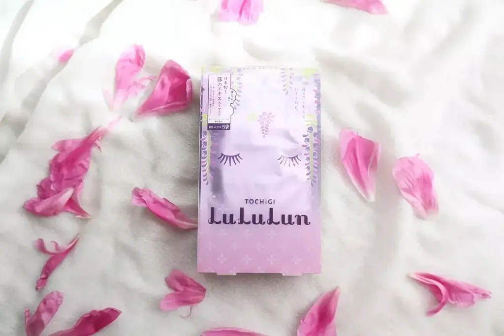LULULUN Face Mask Wisteria Flower зволожуюча маска з екстрактом гліцинії, 1 шт х 5 уп - фото 2