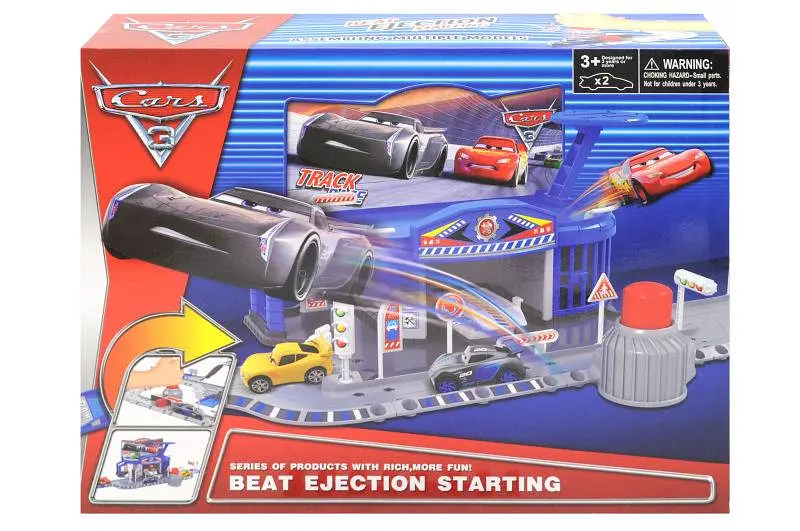 Дитячий трек паркінг з машинками за мультфільмом Тачки Beat Ejection Starting HT622Q в коробці р.42х9х32см