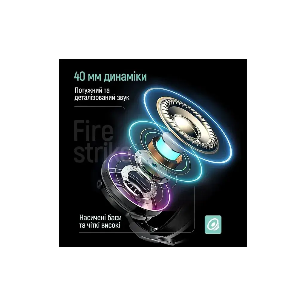 Навушники ColorWay Firestrike RGB Black (CW-HPG04BK) - фото 6