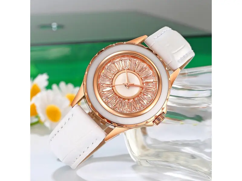 Жіночий наручний годинник 2172RGWT Rose Gold-White Skmei acs0030199 - фото 5