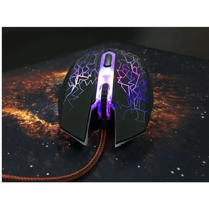 Комплект ігрова миша + килимок GamePro GPGS-347 Gameset 2in1 USB - фото 6