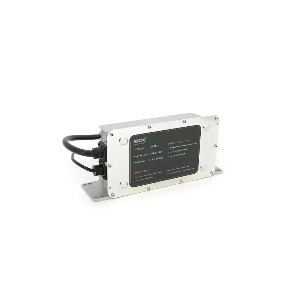 Мережевий зарядний пристрій для АКБ Voltronic LiFePO4 36V(42V), 10S, 30A, 3kg (QX1200-42) - фото 3