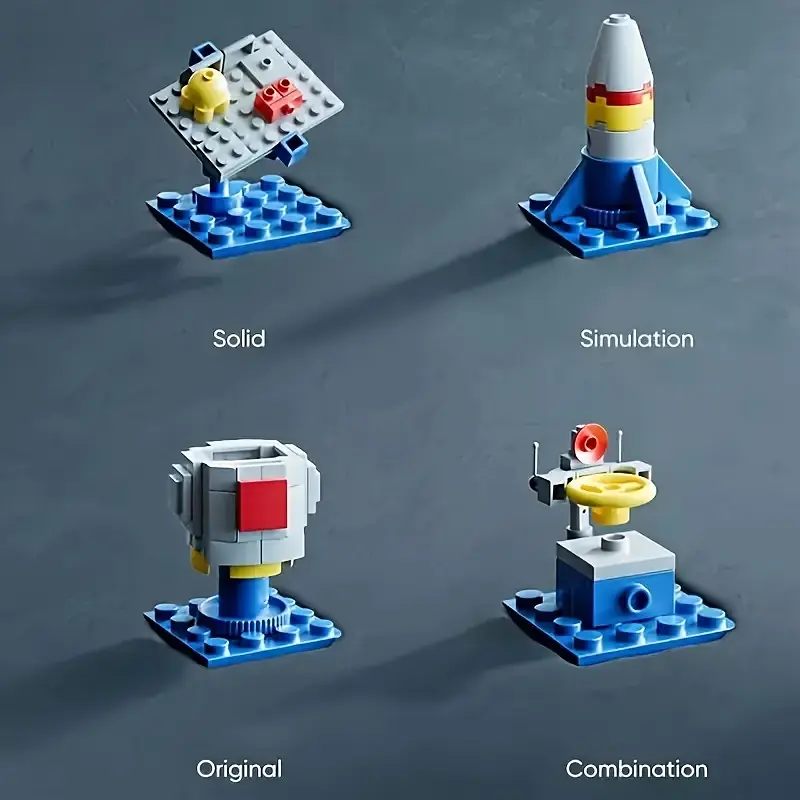 Конструктор Космічна станція Space Shuttle 500 деталей - фото 5