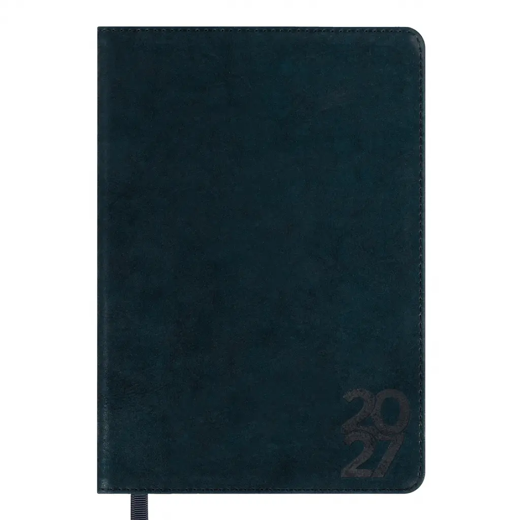 Щоденник діловий Leo Planner 2027 Case інтегральний А5 368 сторінок темний смарагд (252745)