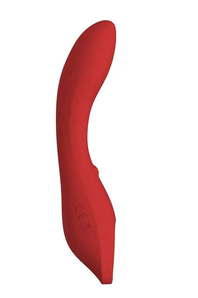 Вібратор силіконовий Dream Toys Red Revolution Eva з рухомою кулькою 2 мотори 7 режимів IPX7 водонепроникний - фото 4