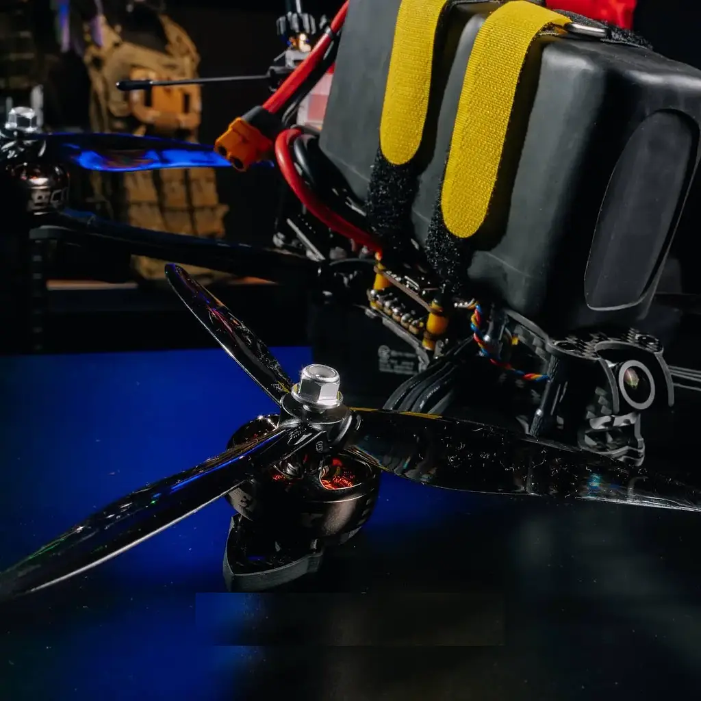 Квадрокоптер дрон FPV Steel bird 7 дюймовий розмір (18 хв. польоту) до 14 км - фото 10