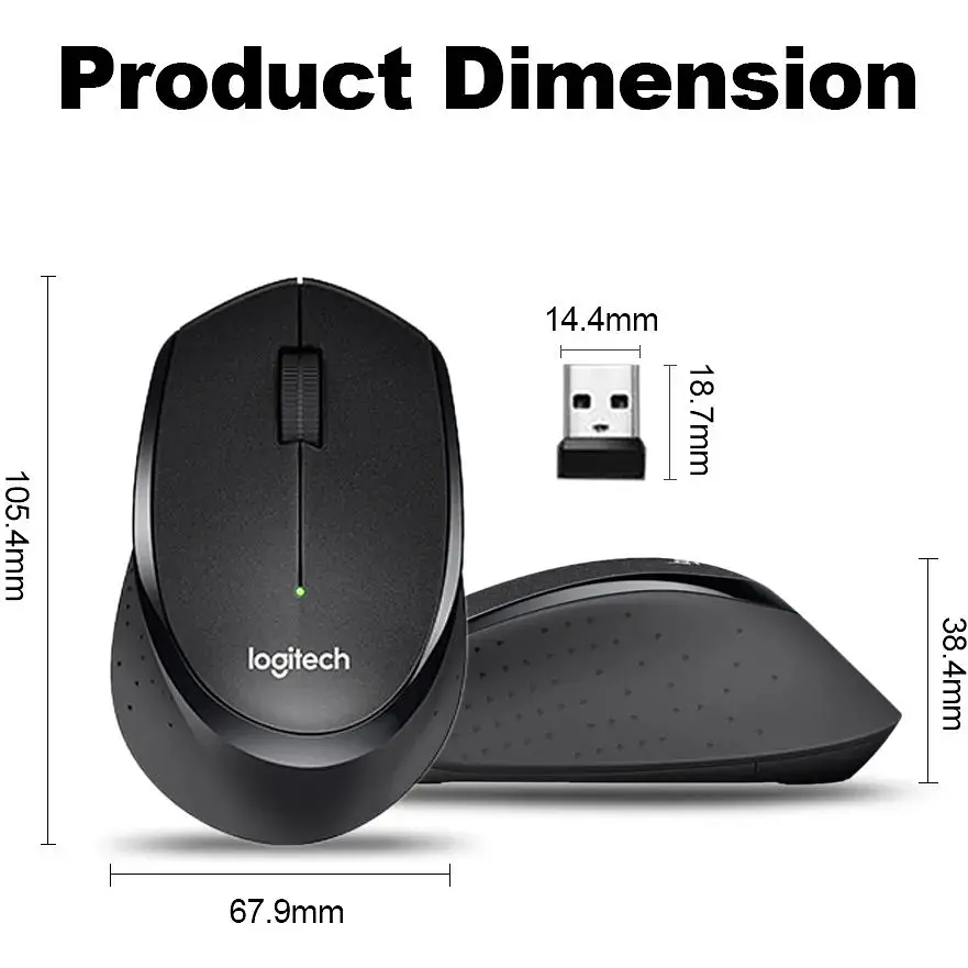Мышь Wireless Logitech M330 HC - фото 4