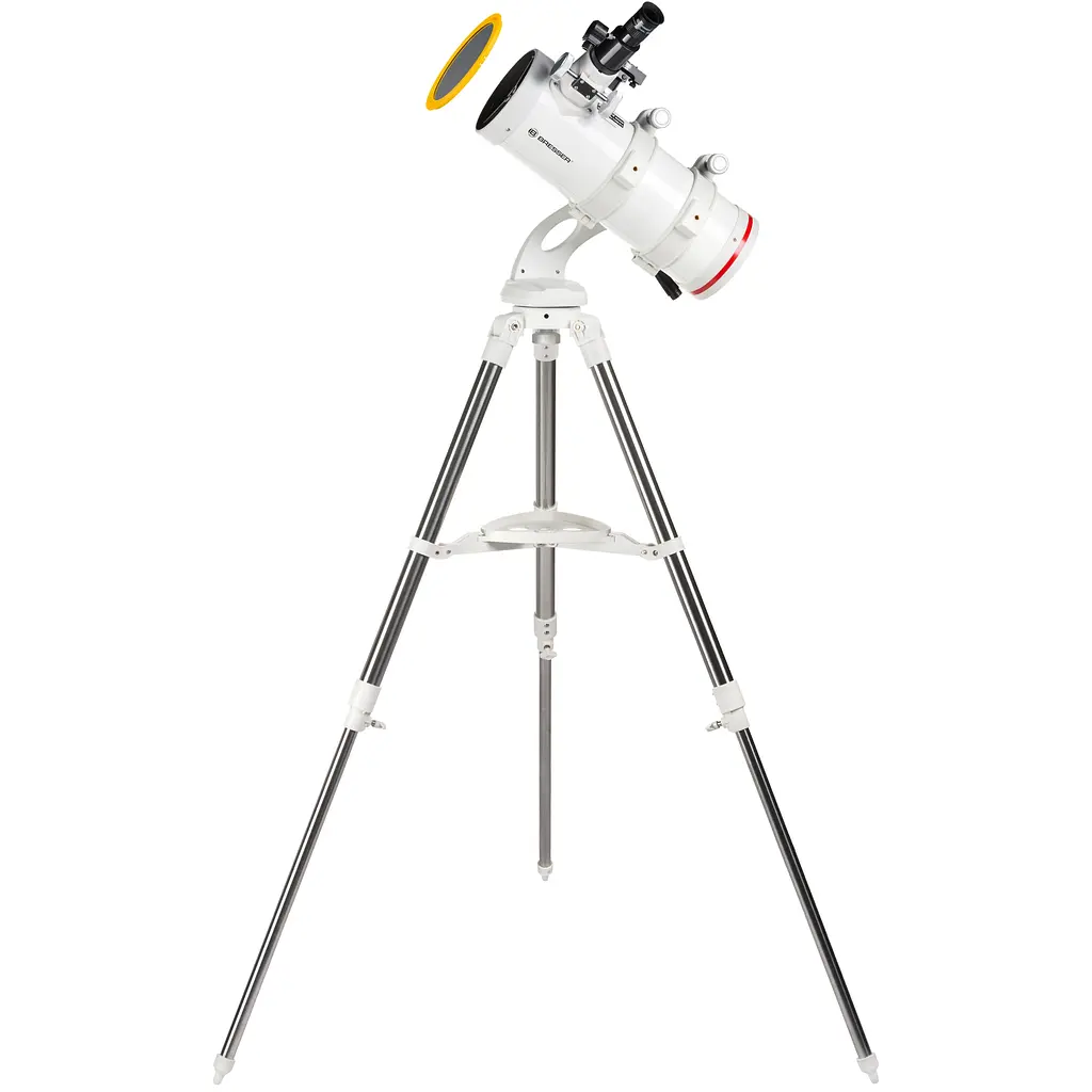 Телескоп Bresser Nano NT-114/500 AZ з сонячним фільтром і адаптером для смартфона (4514500)